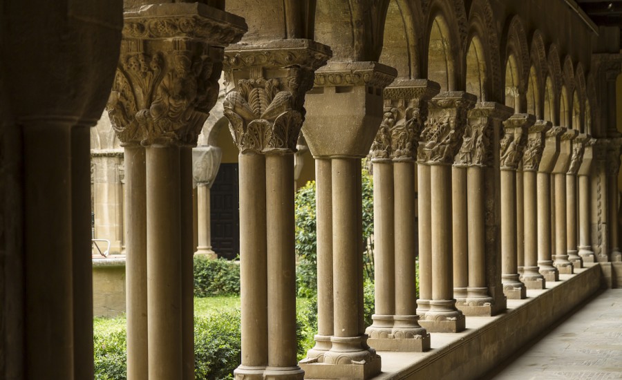 Claustro románico de la Catedral de Tudela