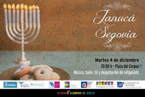 Segovia, Tarazona y Oviedo celebran Janucá, la Fiesta de las Luces