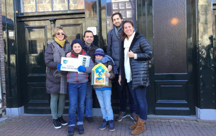 El ganador del concurso de microrrelatos visita la casa de Ana Frank | Red de Juderías de España