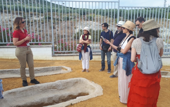 Un nutrido grupo de periodistas de viajes y estilo de vida de importantes medios de comunicación han visitado las ciudades de Córdoba, Jaén y Lucena, como parte del primer viaje de prensa organizado por la Red de Juderías