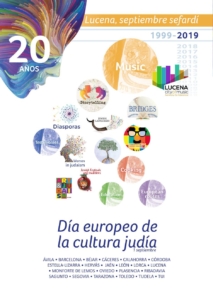 programación de la Red de Juderías en la 20ª Jornada Europea de la Cultura Judía