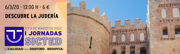 El viernes 6 de marzo tendrá lugar en Segovia la visita guiada "Descubre la Judería".