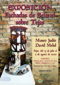 Exposición "Fachadas de Sefarad sobre Tejas" en Béjar