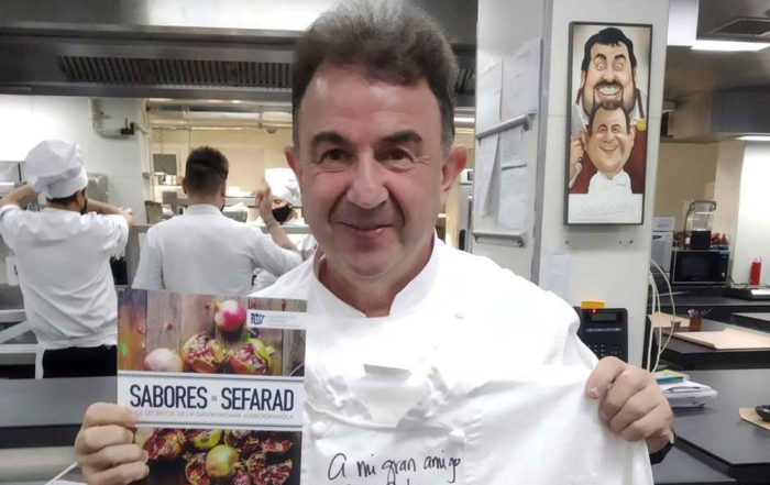 Martín Berasategui y Pedro Subijana, dos de los cocineros más importantes del mundo, promocionan en sus redes sociales el proyecto gastronómico de la Red de Juderías de España.