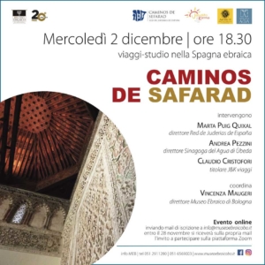 El Museo Ebraico de Bolonia organiza el encuentro virtual Caminos de Sefarad | Red de Juderías de España