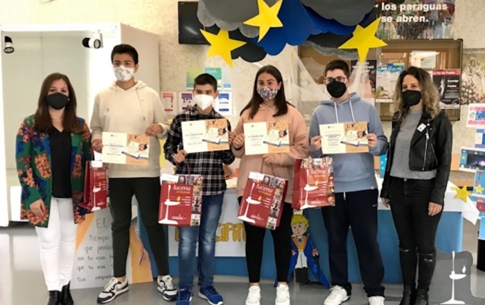 Entrega de diplomas a escolares de Lucena y Calahorra