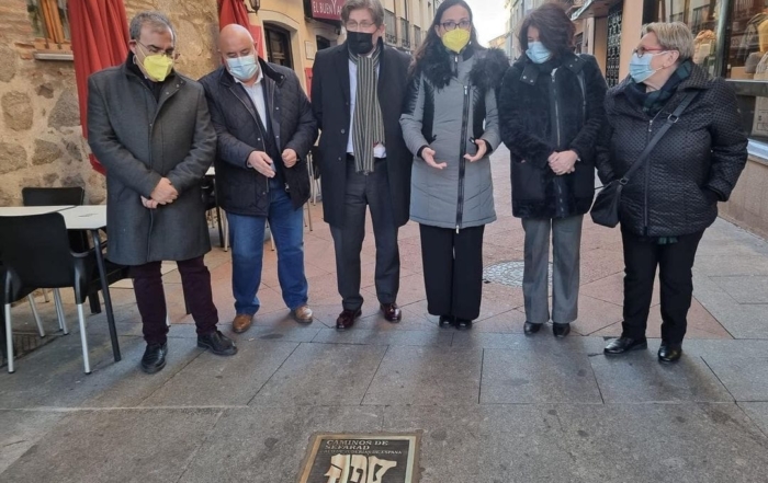 Ávila honra su pasado judío con la placa de la Red de Juderías