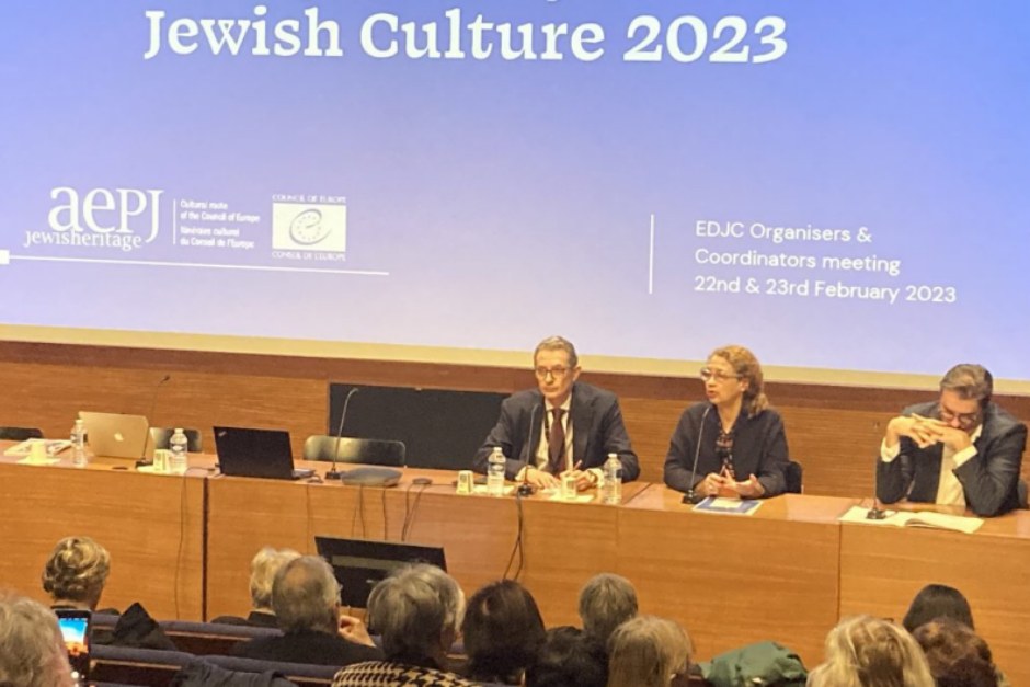 París acoge la reunión de Organizadores y Coordinadores de la Jornada Europea de la Cultura Judía 2023